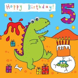 Hooray you're 5!